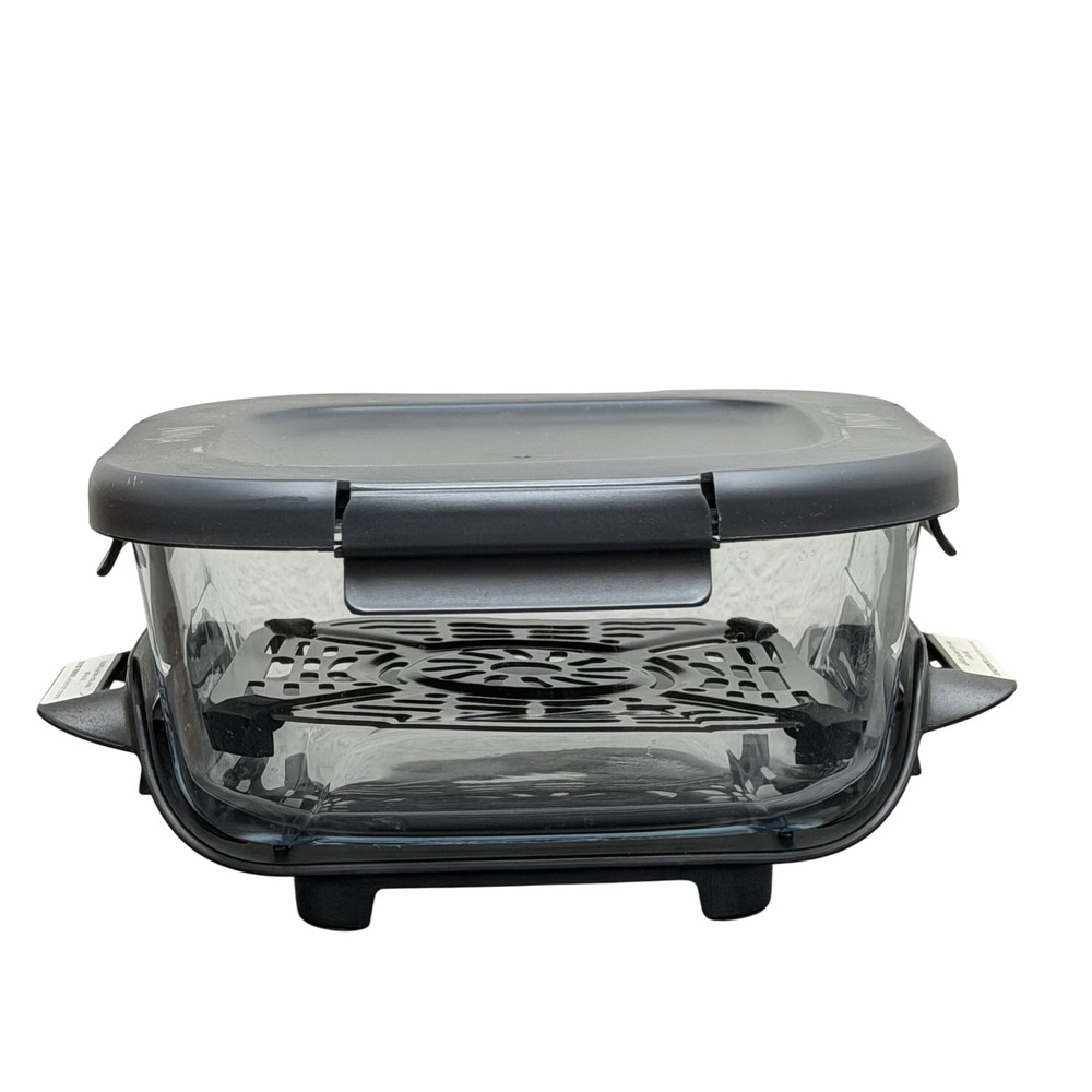 Ninja CRISPi 6 Cup 1.4L Glass Container Lid Crisper Plate Air fryer Replacement